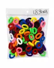 Hiuslenkit 100 KPL 3,5cm värilajitelma - Korut ja hiusasusteet - 6438159392785 - 1