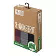 Joustava Puuvilla Boxeri X3 XL - Miesten alushousut - 7029340145755 - 1