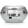 Lenco SCD-24 kannettava CD-soitin ja FM-radio, musta/hopea - Radiot - 8711902040255 - 2