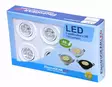 LED VALAISIN 5x3W VALKOINEN - Kattovalaisimet - 6438140419545 - 1