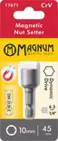 Magneettihylsy 10,0mm / 45mm - Ruuvauskärjet - 6418868176715 - 1
