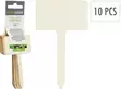 Puinen Kyltti kasveille 10 kpl/pkt - Kasvituet  - 8721037877275 - 1