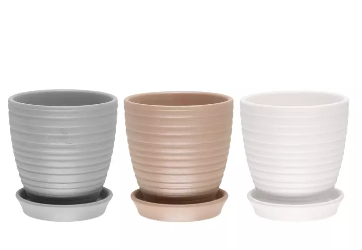 4Living Ruukku Raita 15 cm - Kukkaruukut ja -amppelit - 6410416036335 - 1