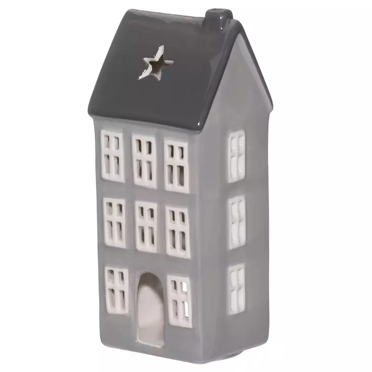 4Living Talolyhty Copenhagen harmaa 19 cm - Kynttilälyhdyt - 6410416290225 - 1