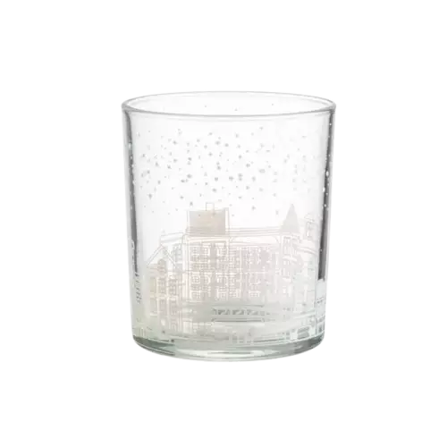 4Living Lasilyhty talot kirkas valkoinen - Kynttilälyhdyt - 6410416503585 - 1