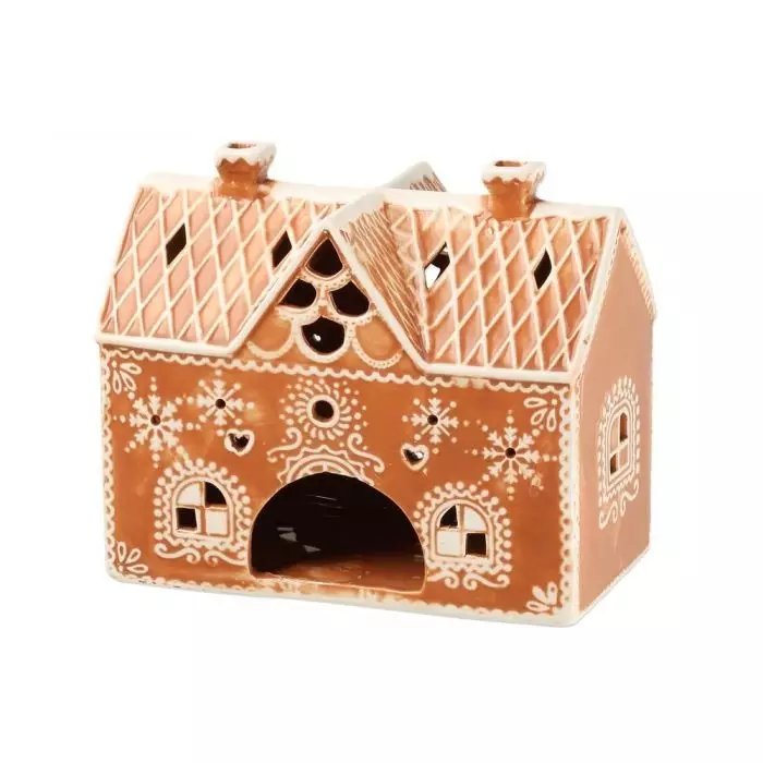 4Living Talolyhty Piparkakku 13,5 cm - Kynttilälyhdyt - 6410416595405 - 1