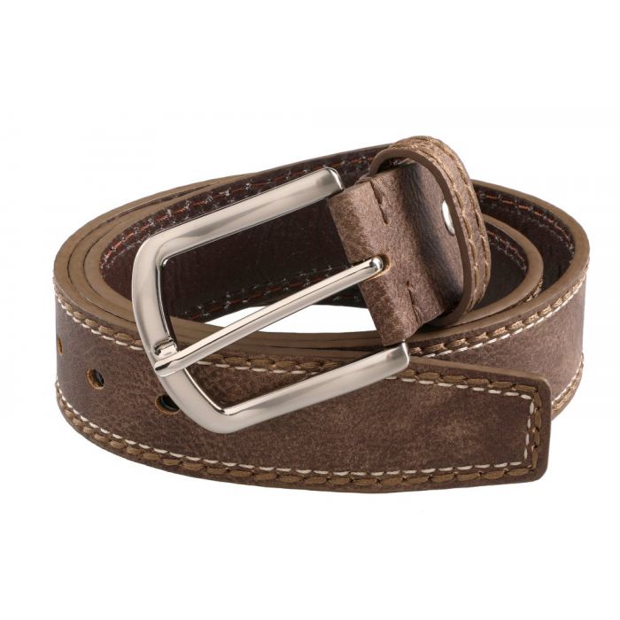 Acces Farkkuvyö ruskea 120 cm - Miesten vyöt ja henkselit - 6410413226005 - 1