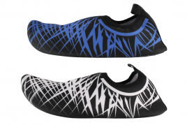 Acces Rantatossut Miesten musta-valkoinen koko 42/43 - Miesten sandaalit ja pistokkaat - 6410413255425 - 1