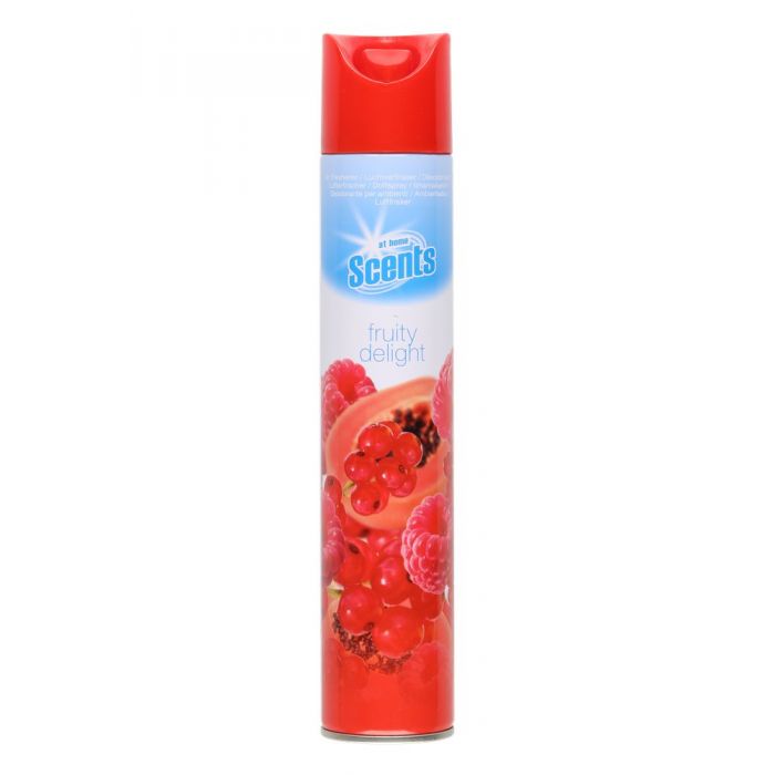 At home Scents ilmanraikastinsuihke Fruity Delight EN- FI-SV-NO-DK 400 ml - Ilmanraikastimet - 8719874191265 - 1