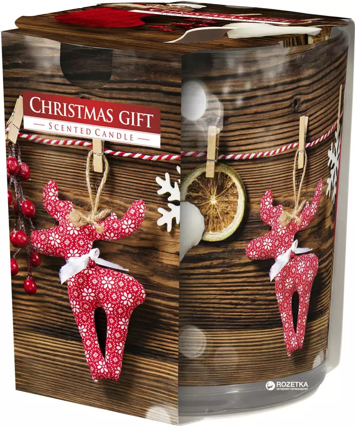 Aura Tuoksulasikynttilä Christmas Gift - Pöytäkynttilät ja tuoksukynttilät - 5906927021935 - 1