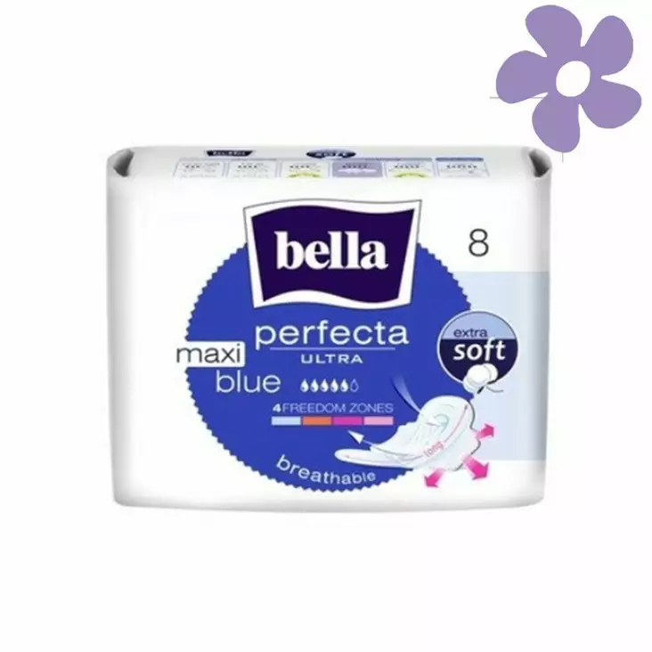 BELLA PERFECTA ULTRA MAXI BLUE SITEET - Tamponit ja terveyssiteet - 5900516305345 - 1