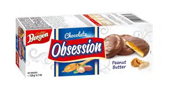 BERGEN OBESSION PEANUT BUTTER - Makeat keksit - 5902379300635 - 1