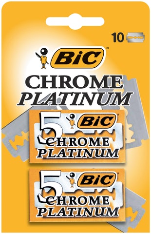 BIC TERÄT CHROME PLATINUM - Karvojen poisto - 3086123148925 - 1