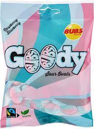 BUBS GOODY VADELMA -MUSTIKKA - Makeispussit, -patukat ja tikkarit - 7393077181615 - 1