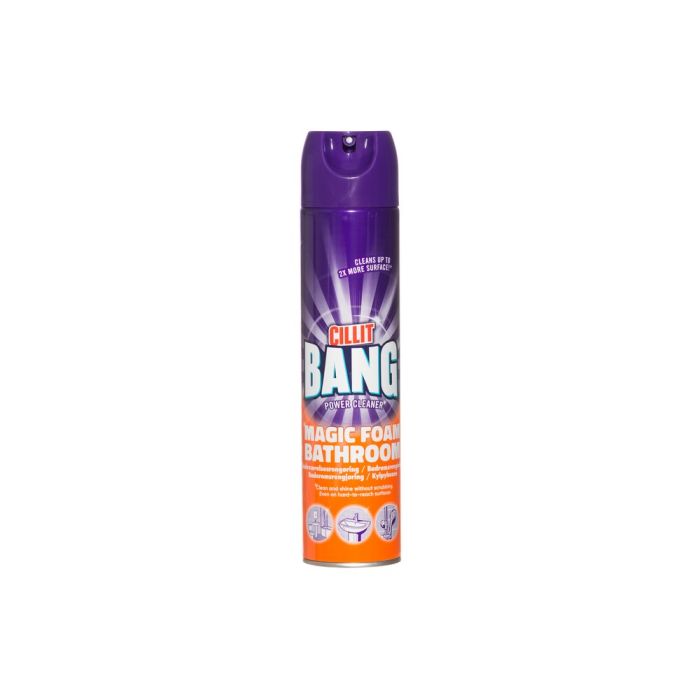 CILLIT BANG ACTIVE FOAM 600ML - Kylpyhuoneen ja saunan pesuaineet - 5701092107145 - 1