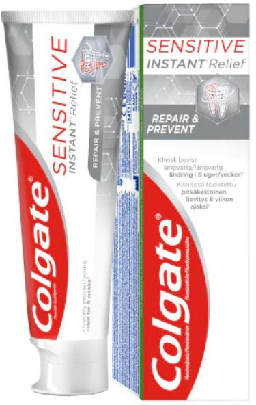 COLGATE SENSITIVE 75ML INSTANT - Suunhoito, hammastahnat ja -harjat - 8718951396975 - 1