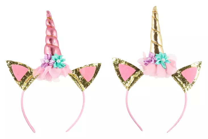 Festi Hiuspanta yksisarvinen kuosit vaihtelevat toimituserittäin. - Sisäleikit - 6410416129655 - 1