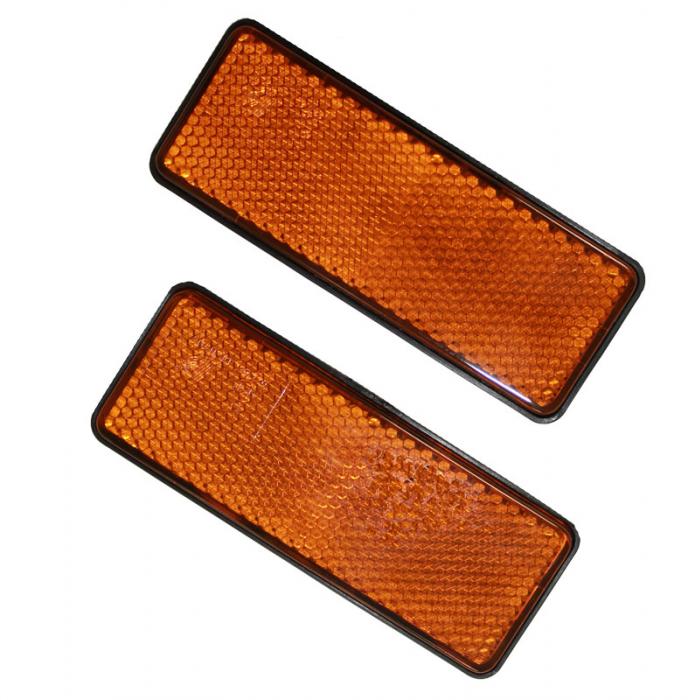 HEIJASTIN 2KPL KELTAINEN - Ajoneuvon heijastimet - 6430074690205 - 1