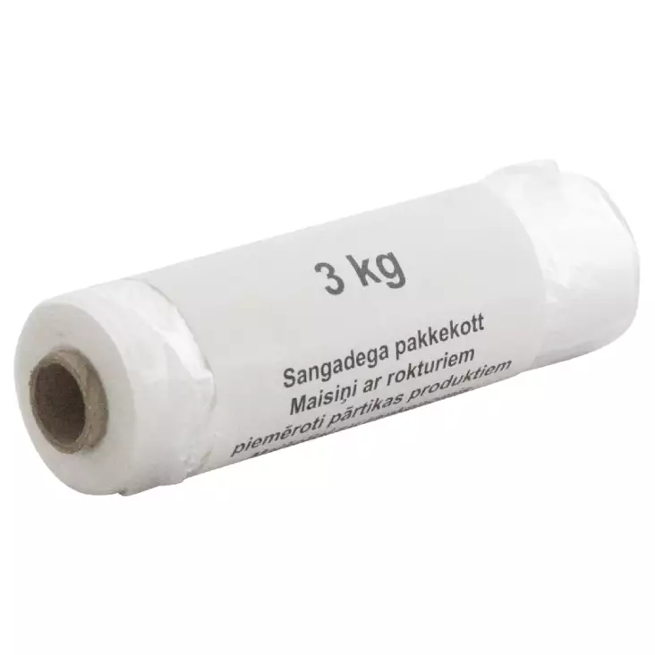 HENKSELIKASSI 3 Kg 250 kpl/rll - Pakastuspussit ja kertakäyttörasiat - 4742002002625 - 1