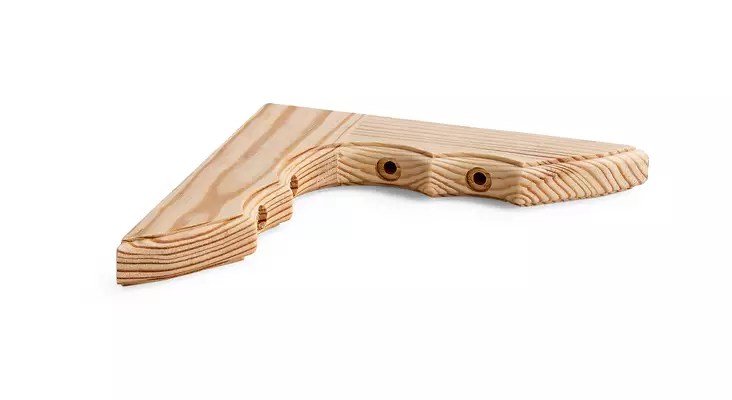 HYLLYNKANNATIN 250 X 250 MÄNTY - Hyllynkannattimet - 7392208179965 - 1