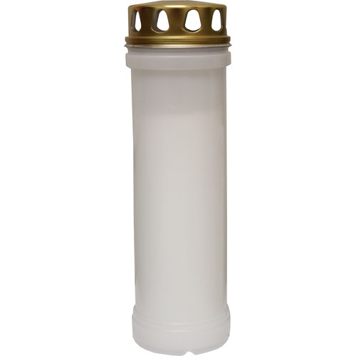 Hautakynttilä 90h valkoinen - Kynttilänjalat ja tuikkukipot - 4740302001645 - 1