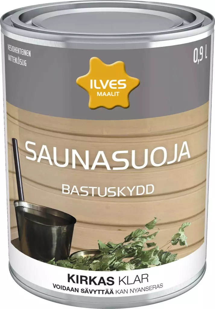 ILVES SAUNASUOJA KIRKAS 0,9L - Saunavahat ja -suojat - 6430026950685 - 1