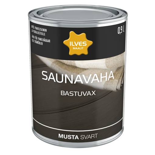 ILVES SAUNAVAHA MUSTA 0,9 L - Saunavahat ja -suojat - 6430026951965 - 1