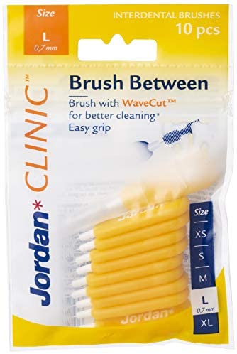 Jordan Brush Between hammasväliharja 10kpl L - Suunhoito, hammastahnat ja -harjat - 7046110066065 - 1