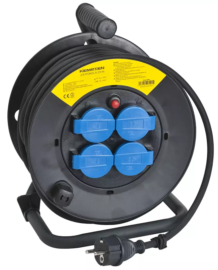 KAAPELIKELA 25 M 3X1,5MM - Johtokelat - 6438152084915 - 1