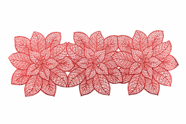 KAITALIINA GLORY PUNAINEN 35,5 X 91,4 cm - Keittiötekstiilit - 6410416097015 - 1