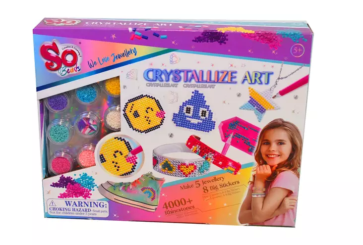 KRISTALLI ASKARTELUSETTI 5000 OSAINEN - Tee-se-itse DIY - 4894692083535 - 1