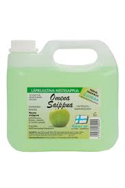 Kotimainen nestesaippua 3L omena - Käsisaippuat - 6419642030025 - 1