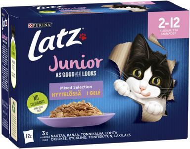 LATZ AGAIL JUNIOR SUOSIKKILAJITELMA - Kissan märkäruoka - 7613039847275 - 1