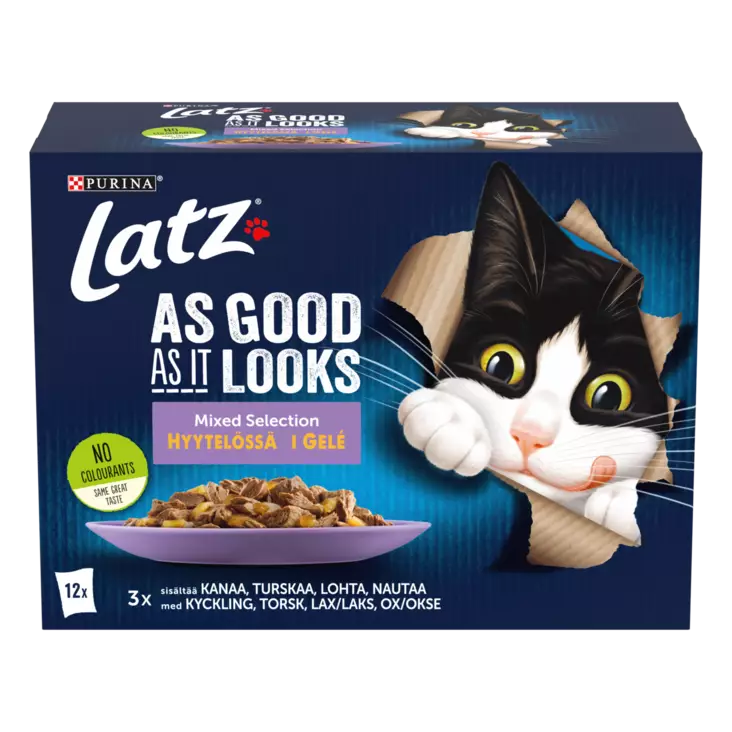 LATZ MIXED SELECTION - Kissan märkäruoka - 8445290599025 - 1