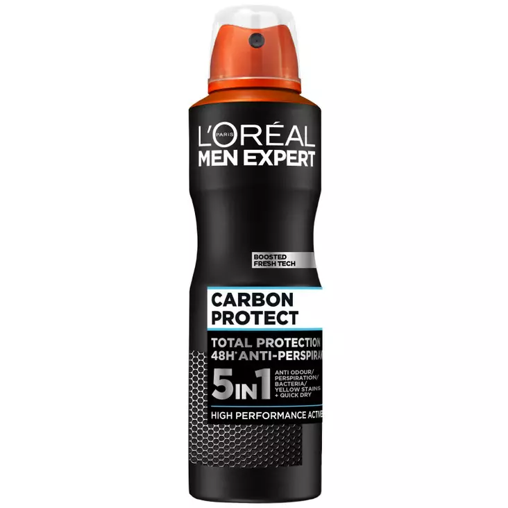 MEN EXPERT CARBON PROTECT SPRAY 150ML - Miesten deodorantit - 3600522107385 - 1