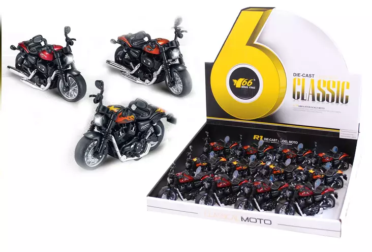 MOOTTORIPYÖRÄ VALOLLA JA ÄÄNILLÄ - Sisäleikit - 7301000415225 - 1