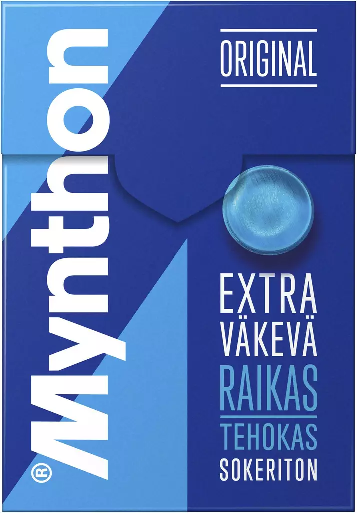 MYNTHON 85G VÄKEVÄ SOKTON - Purukumit ja pastillit - 6420256012925 - 1