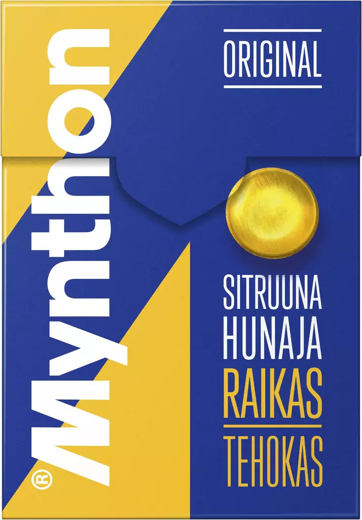 MYNTHON SITRUUNA-HUNAJA 85G - Purukumit ja pastillit - 6420256013625 - 1