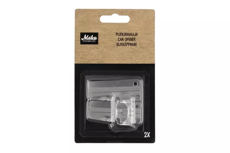 Maku Basic Purkinavaaja teräs 2 kpl - Avaajat, raastimet ja keittiötarvikkeet - 6410411820175 - 1
