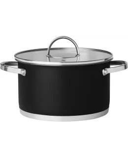 Maku Kattila musta lasikannella 20 cm - Kattilat ja -sarjat - 6410416201955 - 1