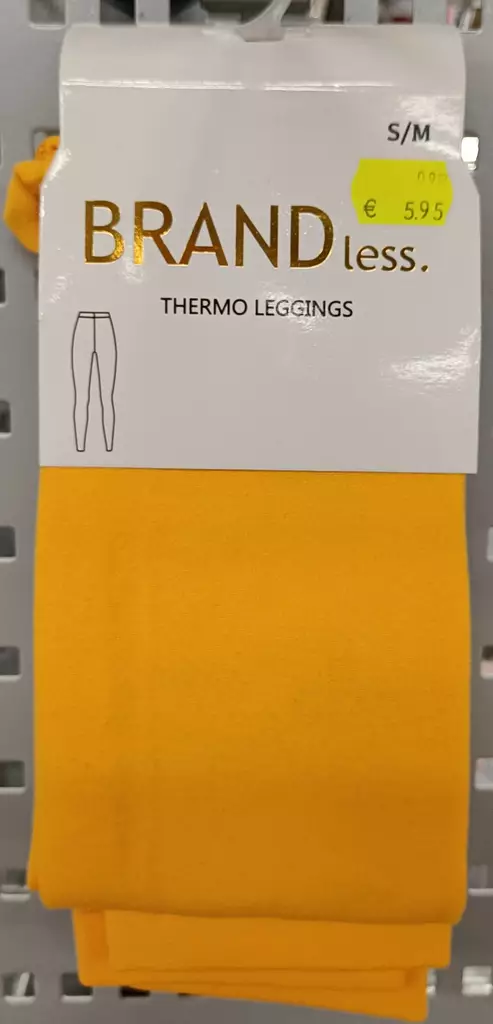 Naisten legginsit Thermo L-XL ochra - Naisten legginsit - 6419285087875 - 2