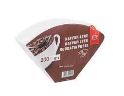 Nro4 (1X4) Suodatinpussi 200kpl valkoinen paperi - Teetarvikkeet ja kahvitarvikkeet - 7090007112205 - 1