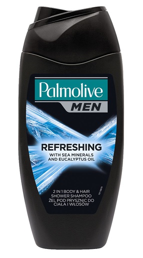 PALMOLIVE MEN 2IN1 250ML - Miesten saippuat ja suihkugeelit - 8714789732985 - 1