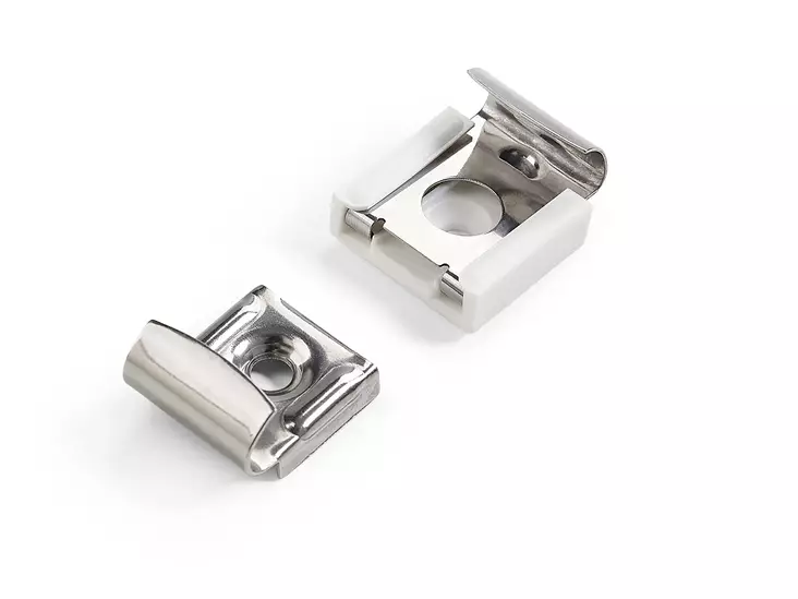 PEILIKIINNITIN TERÄS NIKLATTU - Kalustetarvikkeet - 7317900027895 - 1