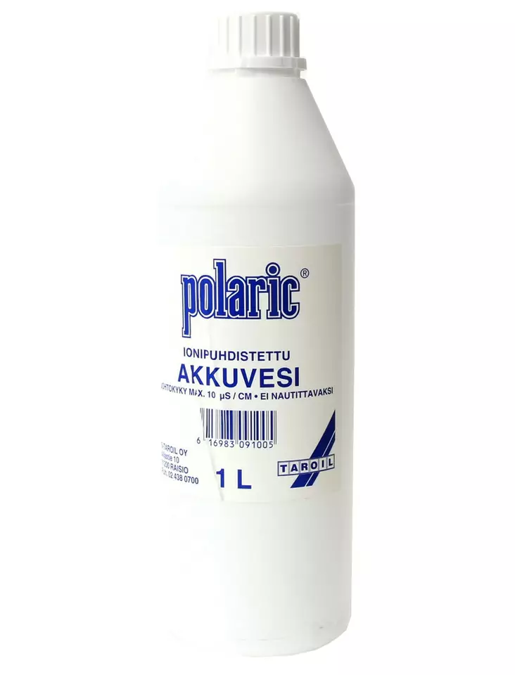 POLARIC AKKUVESI 1 L - Muut lisäaineet - 6416983091005 - 1