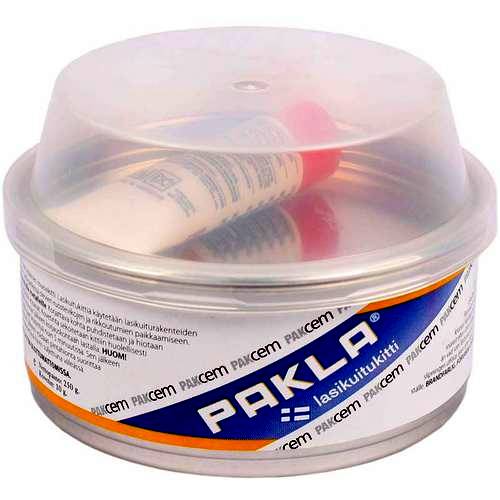 Pakla Lasikuitukitti 0,25 kg - Autokitit - 6411690003105 - 1