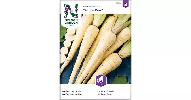 Palsternakka, White Gem - Vihannesten ja hedelmien siemenet - 7312600857315 - 1