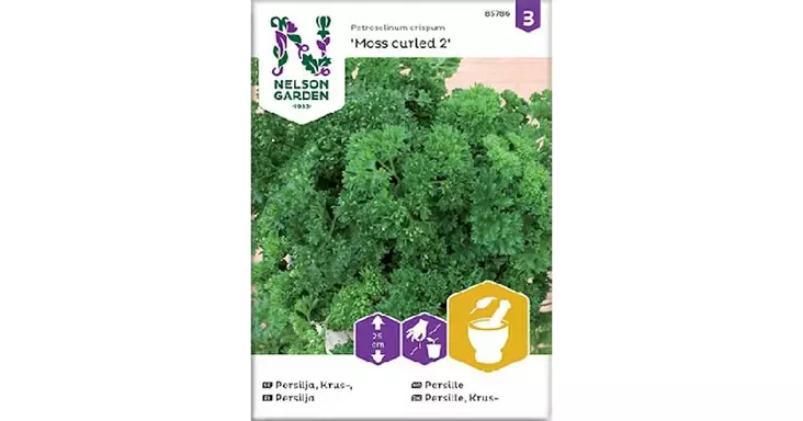 Persilja, Moss Curled 2 - Vihannesten ja hedelmien siemenet - 7312600857865 - 1