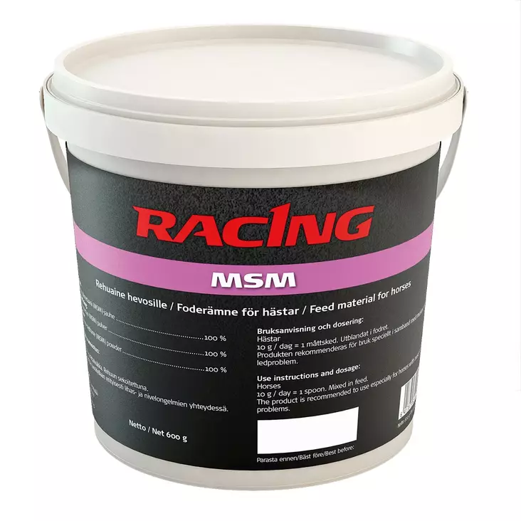 RACING MSM JAUHE - Hevosten lisäravinteet - 6417679824105 - 1