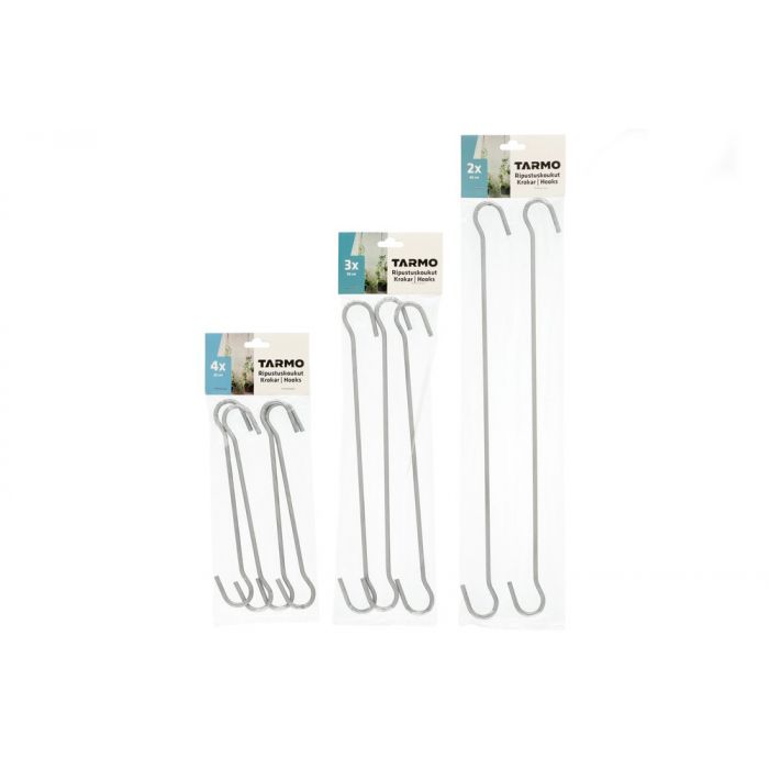 RIPUSTUSKOUKUT HOPEA - Ripustuskoukut - 6410412709745 - 1